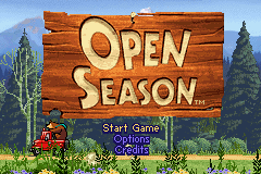 Open Season Title Screen